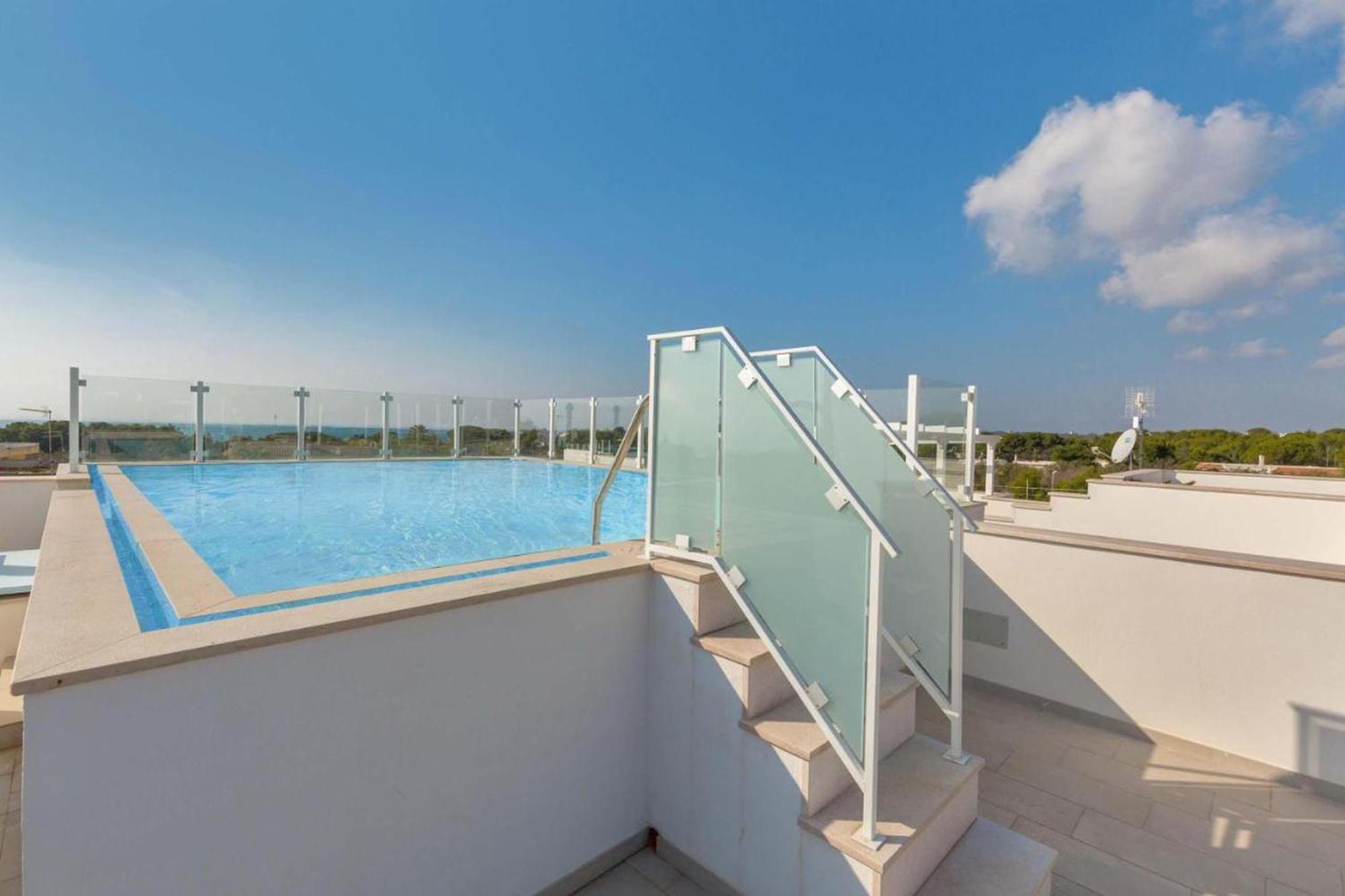 Tramonti Incredibili In Piscina - Apartment8 Con Ac Wifi In Residence Santa Maria al Bagno Exterior photo